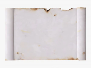 Paper scrolls 03 3D Model