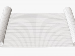 Paper scrolls 03 3D Model