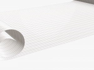 Paper scrolls 03 3D Model