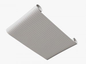 Paper scrolls 03 3D Model