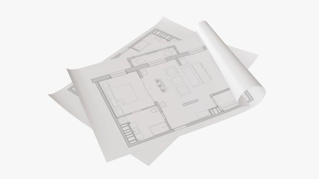 Paper sheets 01 Modelo 3D .c4d .max .obj .3ds .fbx .stl .blend 