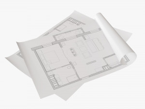 Paper sheets 01 3D मॉडल