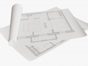 Paper sheets 01 Modelo 3D