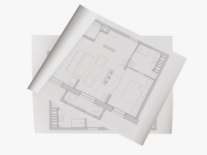 Paper sheets 01 Modelo 3D