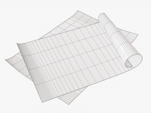Paper sheets 01 Modelo 3D