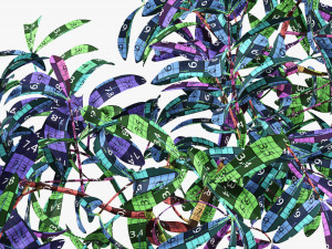 Potted decorative tree 3D Модель