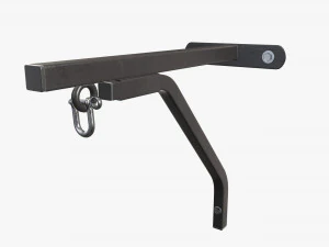 Punch bag wall bracket mount 3D Model