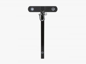 Punch bag wall bracket mount 3D Model