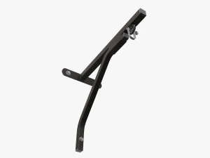 Punch bag wall bracket mount 3D Model