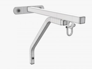 Punch bag wall bracket mount Modelo 3D