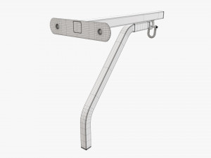 Punch bag wall bracket mount Modelo 3D