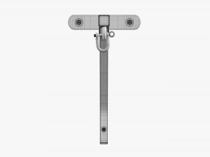 Punch bag wall bracket mount 3D Model