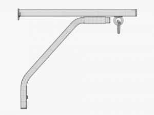 Punch bag wall bracket mount Modelo 3D