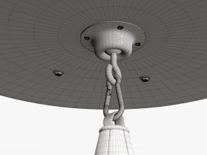 Punching bag with bracket Model 3D