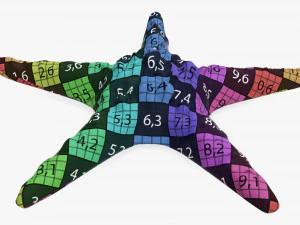 Sea star on ground 3D Model