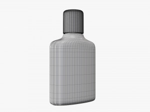 Small plastic bottle 01 Modelo 3D