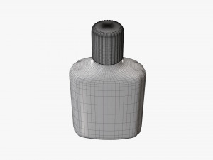 Small plastic bottle 01 Modelo 3D
