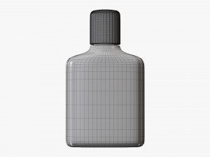 Small plastic bottle 01 Modelo 3D