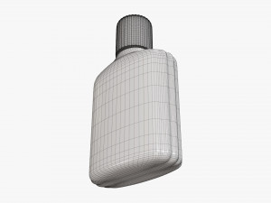 Small plastic bottle 01 Modelo 3D