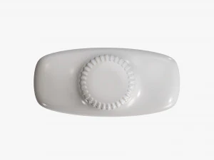 Small plastic bottle 02 3D Model