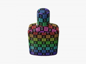 Small plastic bottle 02 3D Модель