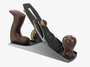 Smoothing bench hand plane Modelo 3D