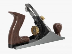 Smoothing bench hand plane Modelo 3D