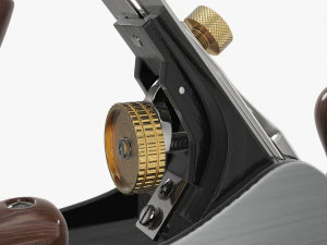 Wygładzanie ręcznej płaszczyzny ławki Model 3D