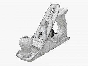 Smoothing bench hand plane Modelo 3D