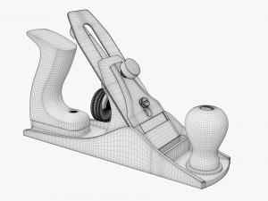 Smoothing bench hand plane Modelo 3D