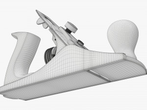 Smoothing bench hand plane Modelo 3D