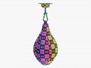 Speedball Punch Bag 3D Model