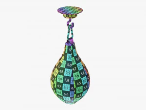 速球沙袋 3D 模型