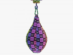 Speedball Punch Bag 3D Model