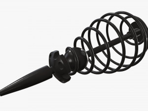 Spring fish feeder Modelo 3D