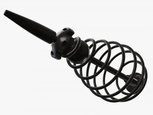 Spring fish feeder 3D Model