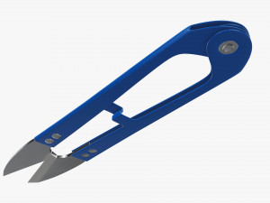 Spring scissors 3D Model