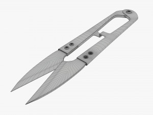 Spring scissors 3D Model