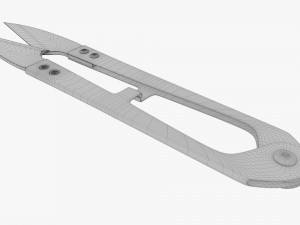 Spring scissors 3D Model