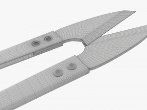 Spring scissors 3D Model