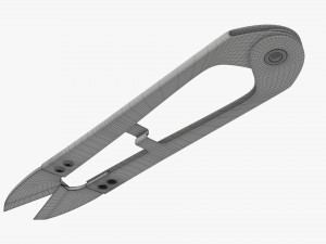 Spring scissors 3D Model