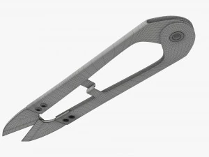 Spring scissors 3D Model