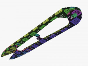 Spring scissors 3D Model