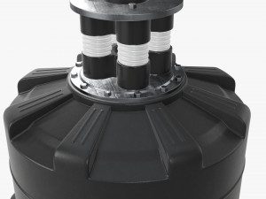 Standing boxing punch bag Modelo 3D
