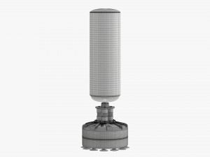 Standing boxing punch bag Modelo 3D