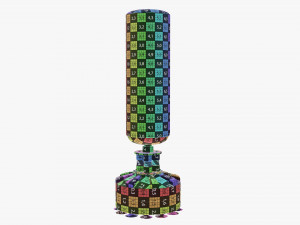 Standing boxing punch bag Modelo 3D