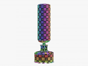 Standing boxing punch bag Modelo 3D