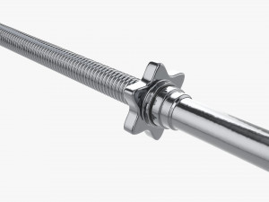 Straight weight bar 3D Model