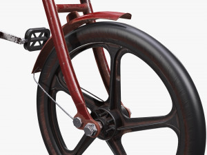 Stylized vintage bicycle 3D Model