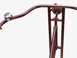 Stylized vintage bicycle 3D Model